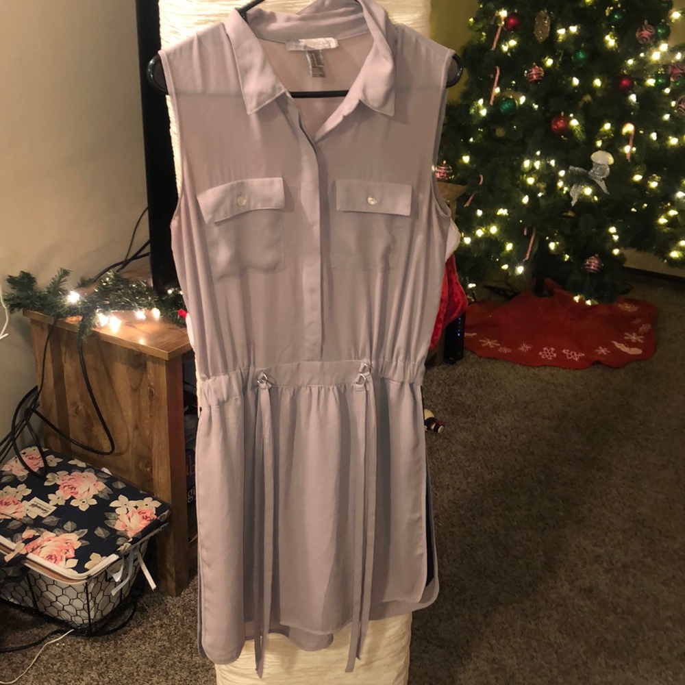 Button down dress